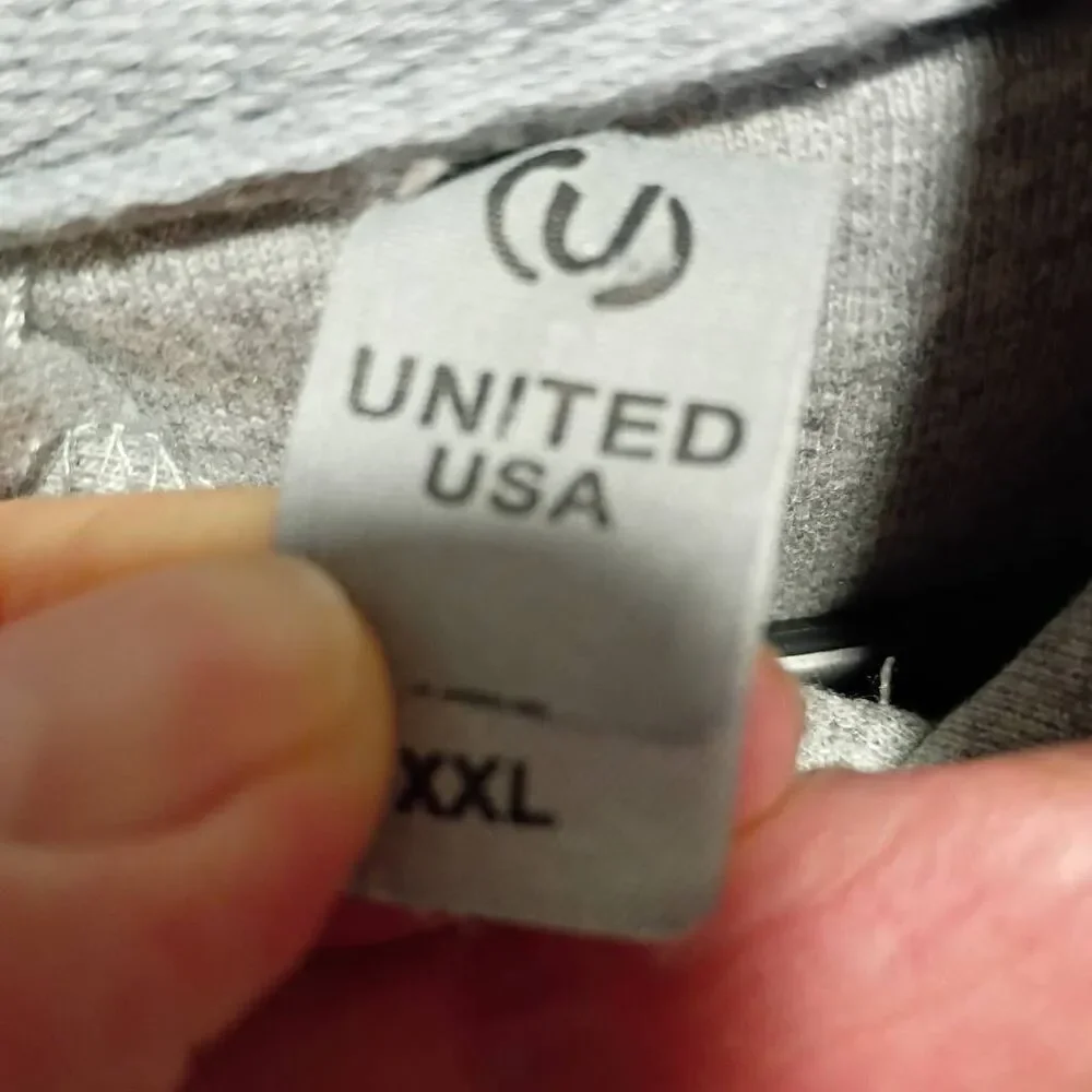 Boston Sports Dynasty Hoodie Men's XXL by United USA Grey Soft
